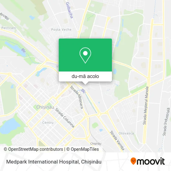 Hartă Medpark International Hospital