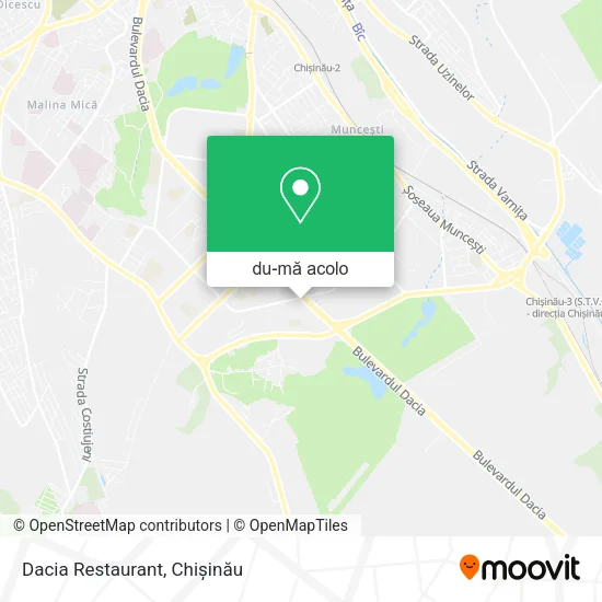 Hartă Dacia Restaurant