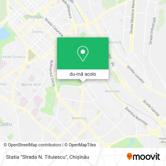 Hartă Statia "Strada N. Titulescu"