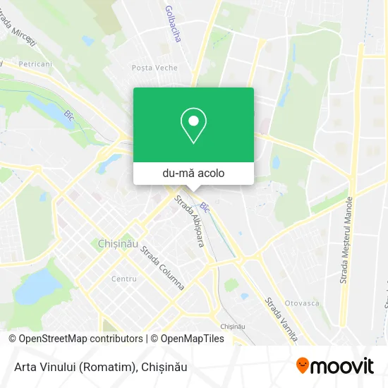 Hartă Arta Vinului (Romatim)