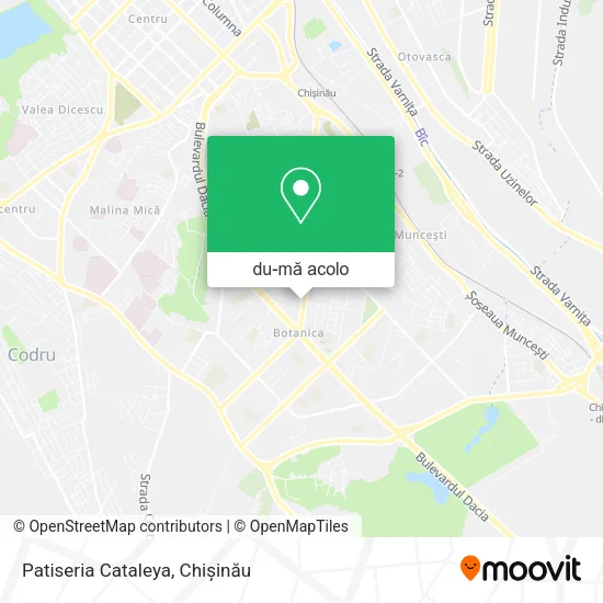 Hartă Patiseria Cataleya