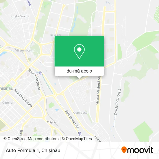 Hartă Auto Formula 1