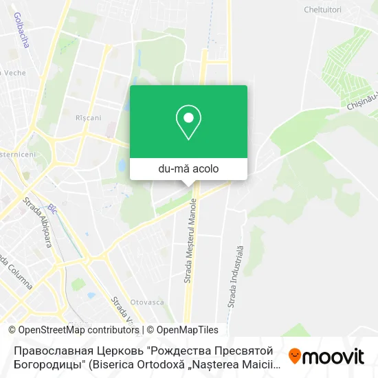 Hartă Православная Церковь "Рождества Пресвятой Богородицы"