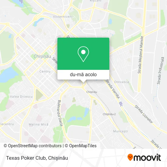Hartă Texas Poker Club