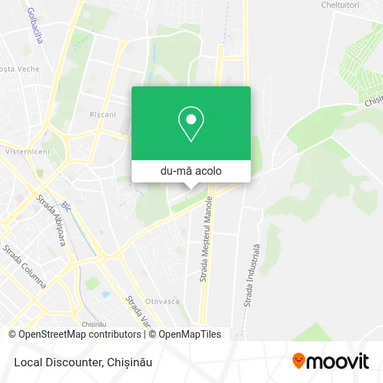 Hartă Local Discounter