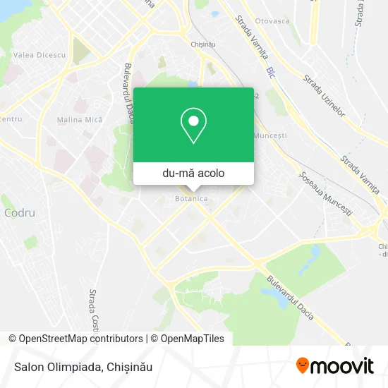 Hartă Salon Olimpiada