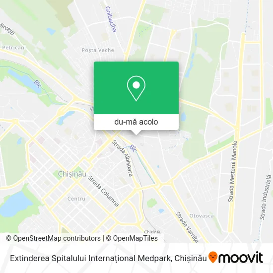 Hartă Extinderea Spitalului Internațional Medpark
