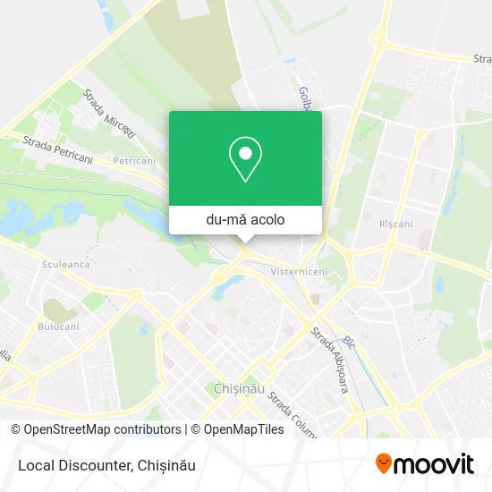 Hartă Local Discounter