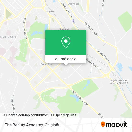 Hartă The Beauty Academy