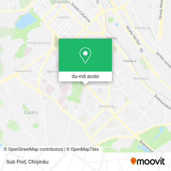 Hartă Sub Pod