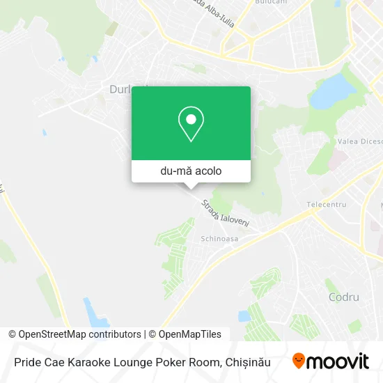 Hartă Pride Cae Karaoke Lounge Poker Room