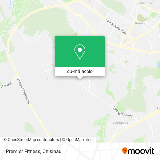 Hartă Premier Fitness