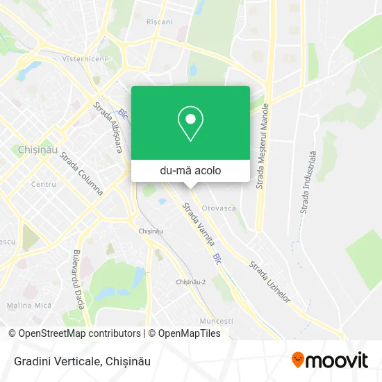 Hartă Gradini Verticale