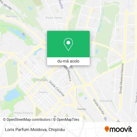Hartă Loris Parfum Moldova