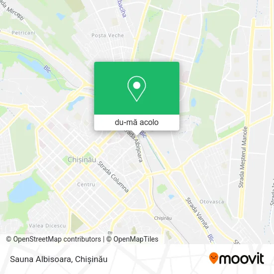 Hartă Sauna Albisoara