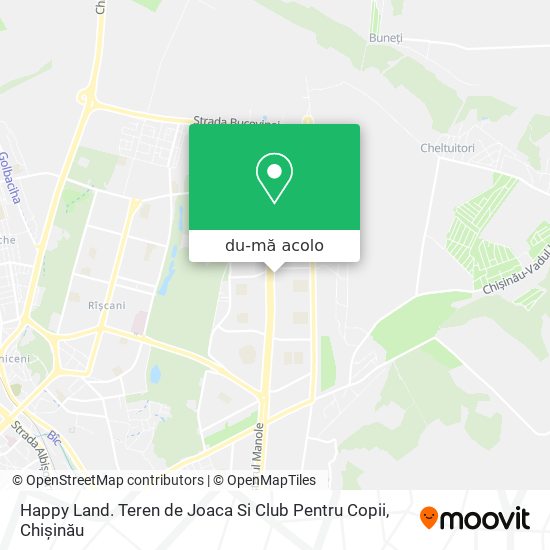 Hartă Happy Land. Teren de Joaca Si Club Pentru Copii