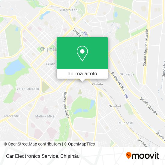 Hartă Car Electronics Service