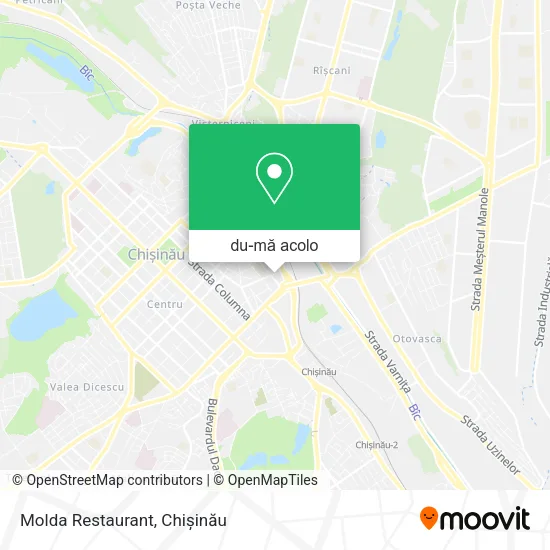 Hartă Molda Restaurant