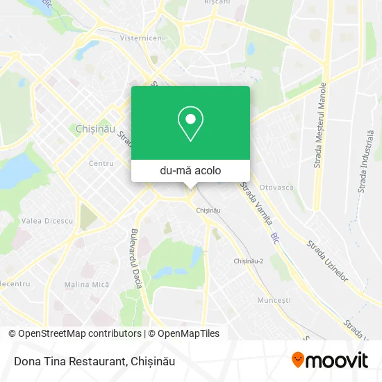 Hartă Dona Tina Restaurant