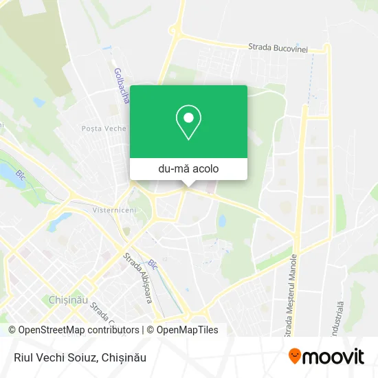 Hartă Riul Vechi Soiuz