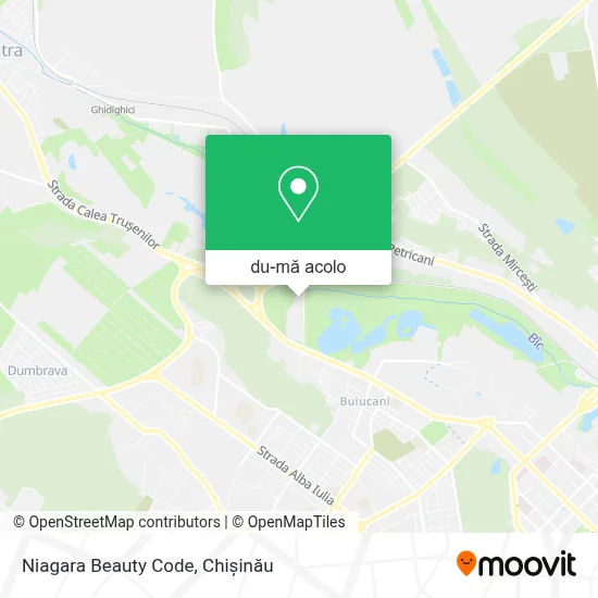 Hartă Niagara Beauty Code