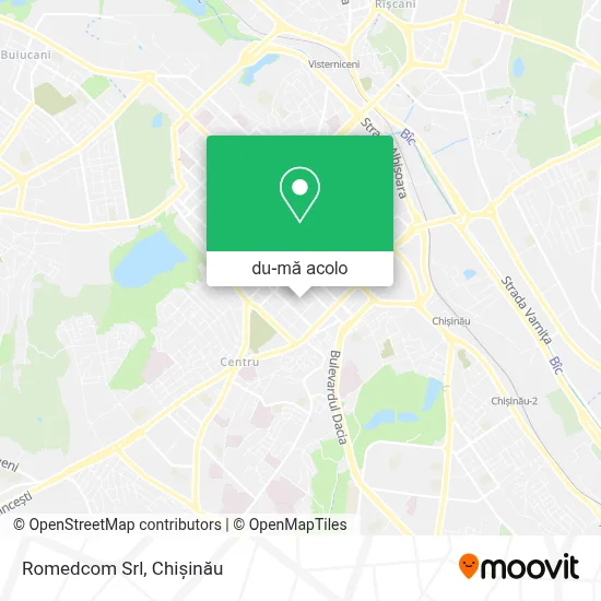 Hartă Romedcom Srl