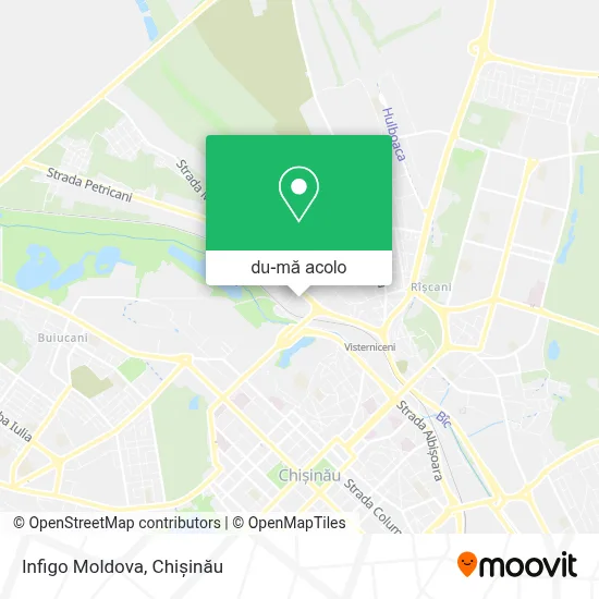 Hartă Infigo Moldova