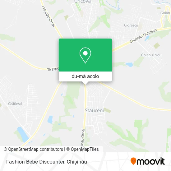Hartă Fashion Bebe Discounter