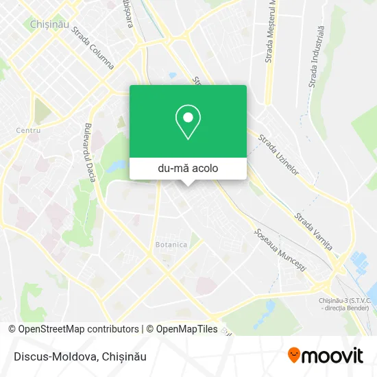 Hartă Discus-Moldova