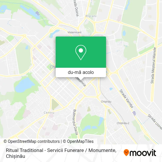 Hartă Ritual Traditional - Servicii Funerare / Monumente