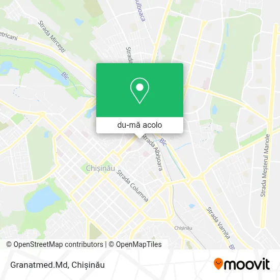 Hartă Granatmed.Md