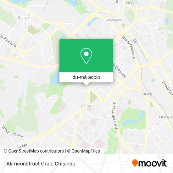 Hartă Alimconstruct Grup