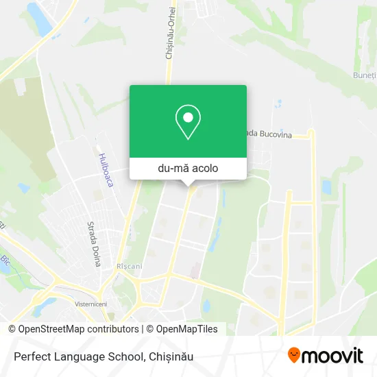 Hartă Perfect Language School