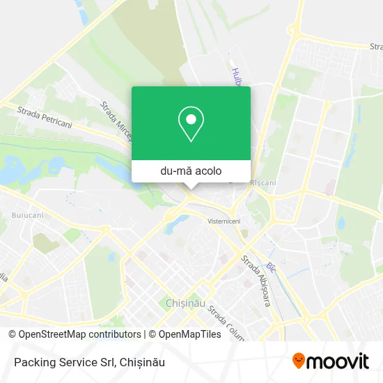 Hartă Packing Service Srl