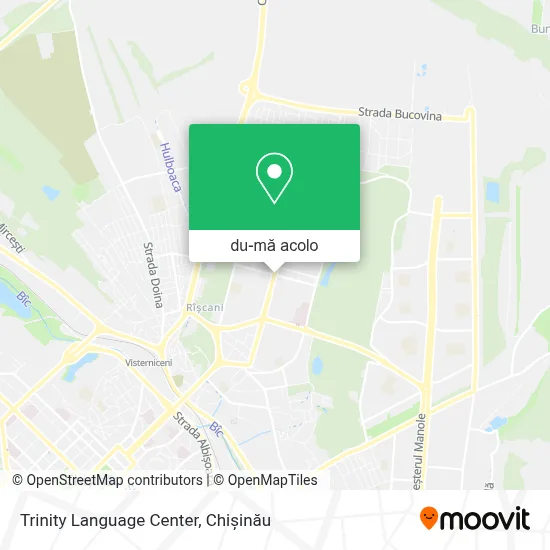Hartă Trinity Language Center