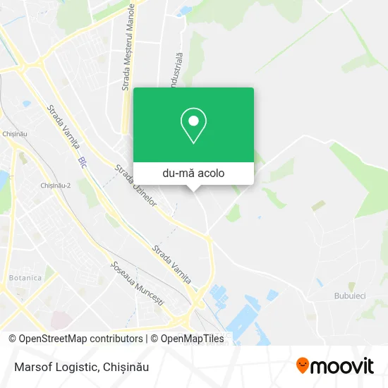 Hartă Marsof Logistic