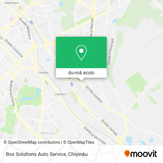 Hartă Box Solutions Auto Service