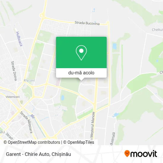 Hartă Garent - Chirie Auto