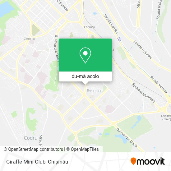 Hartă Giraffe Mini-Club
