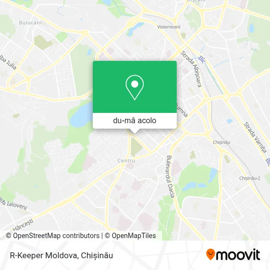 Hartă R-Keeper Moldova