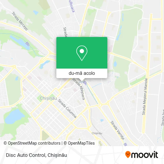 Hartă Disc Auto Control