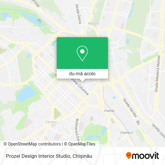 Hartă Prozel Design Interior Studio