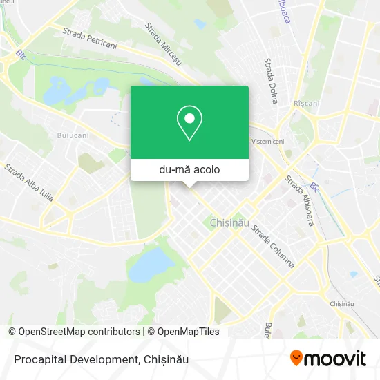 Hartă Procapital Development