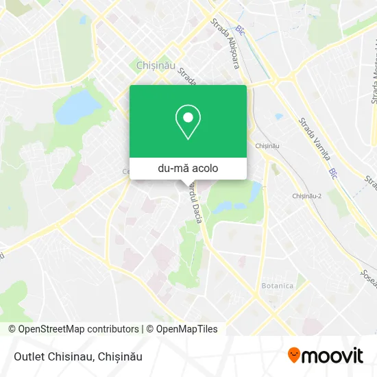 Hartă Outlet Chisinau