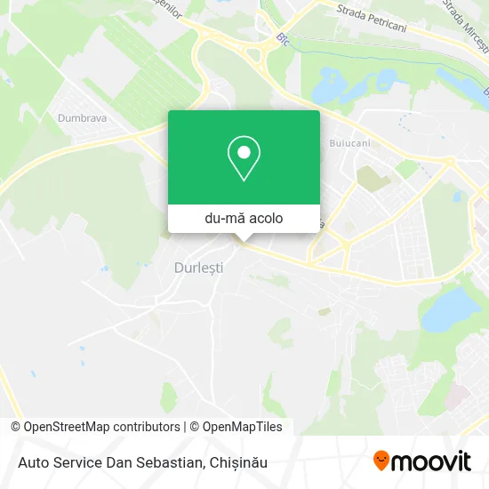 Hartă Auto Service Dan Sebastian