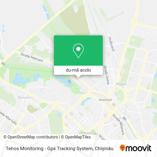 Hartă Tehos Monitoring - Gps Tracking System