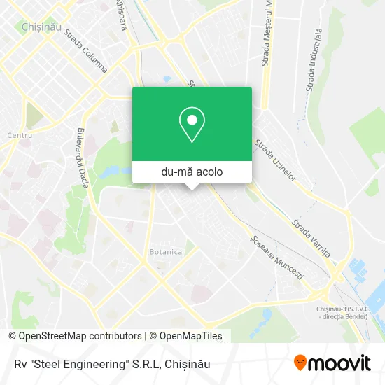 Hartă Rv "Steel Engineering" S.R.L