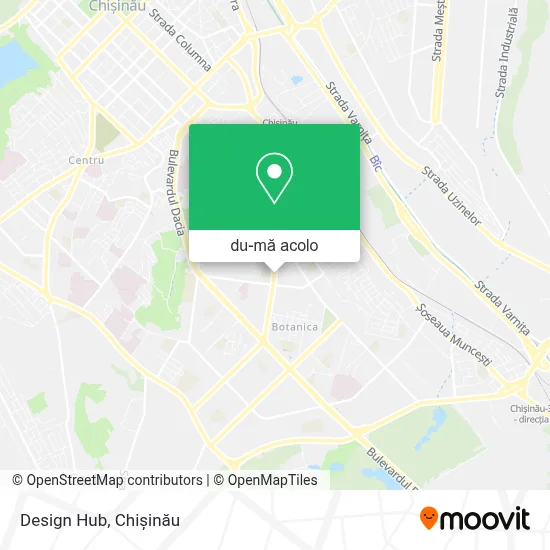 Hartă Design Hub