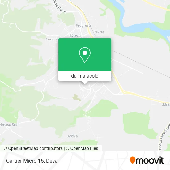 Hartă Cartier Micro 15