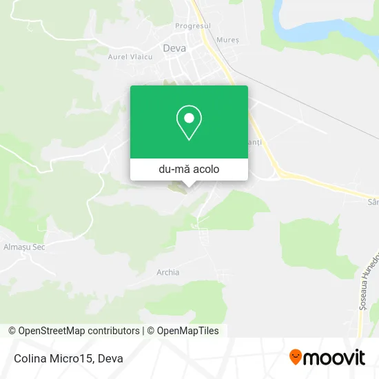 Hartă Colina Micro15